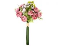 Umelá kytica Iskerníky, ružová%