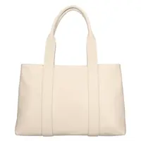 Dámska kožená kabelka Italia Marlen - krémová