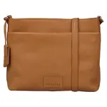 Dámska crossbody kožená kabelka Burkely Milna - koňak