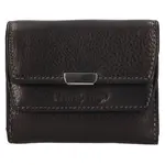 Menšia dámska kožená peňaženka SendiDesign Marcela - čierna