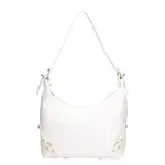 Dámska kožená kabelka Italia Olla - biela