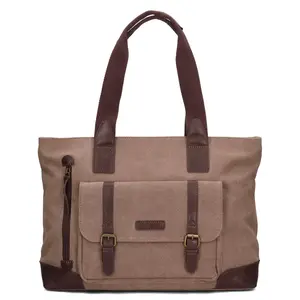 Väčšia dámska kabelka Katana Rotta - svetlo hnedá