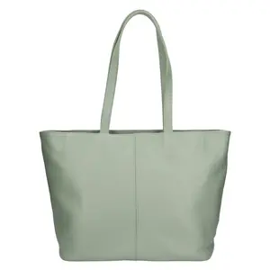 Dámska kožená kabelka Italia Zitta - zelená