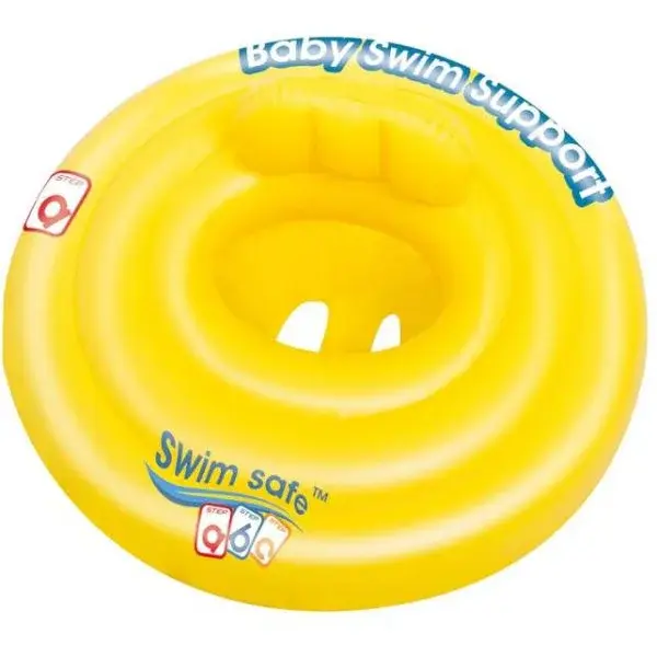 Bestway BABY SEAT Dětský nafukovací kruh, žlutá, velikost
