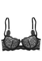 LASCANA Podprsenka  čierna
