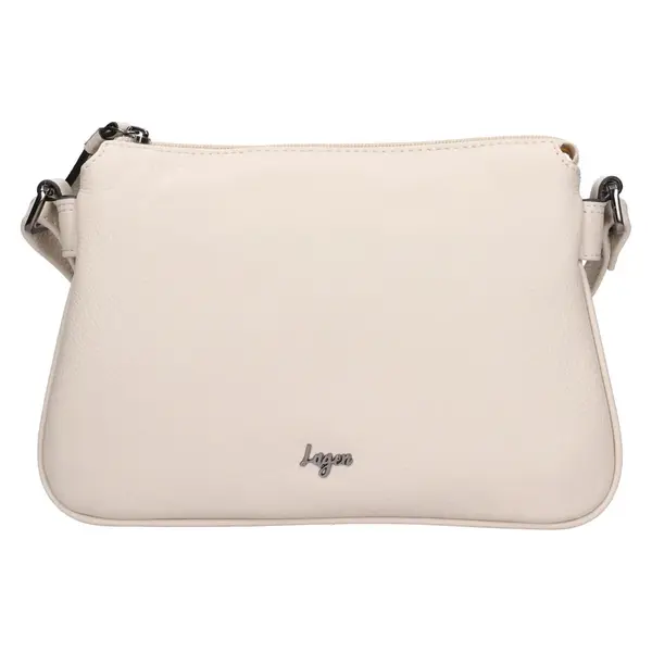 Dámská crossbody kabelka Lagen Tonje - krémová
