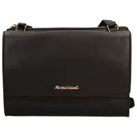 Dámska crossbody kabelka Marina Galant Herma - tmavo hnedá