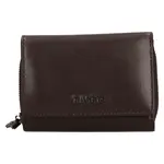 Dámská kožená peněženka Lagen Stelna - tmavě hnědá