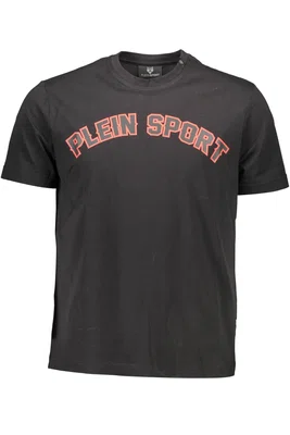 PLEIN SPORT SHORT SLEEVE T-SHIRT MEN BLACK