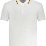 K-WAY POLO SHORT SLEEVES MEN WHITE