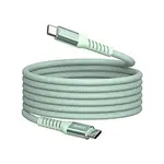 Verbatim 31855 USB kabel, USB C + USB C, 100W, 1.2m, magnetický, box, zelený