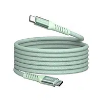 Verbatim 31855 USB kabel, USB C + USB C, 100W, 1.2m, magnetický, box, zelený