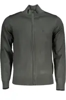 US GRAND POLO GREEN MEN'S CARDIGAN