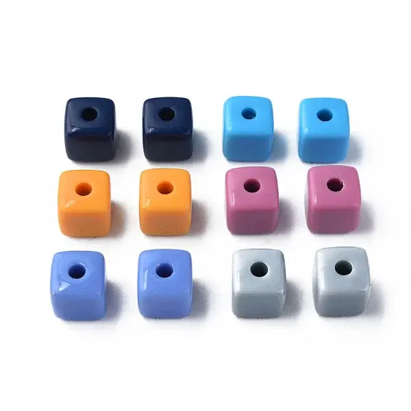 Opaque Acrylic Beads