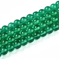 Baking Paint Transparent Glass Beads