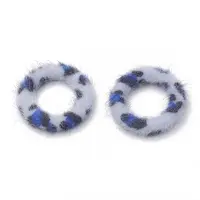 Faux Mink Fur Covered Linking Rings