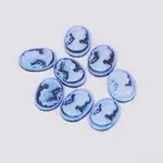 Resin Cameo Lady Head Cabochons