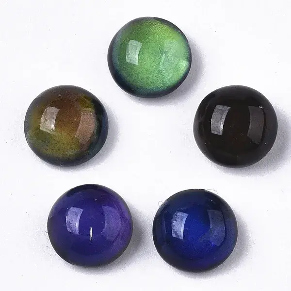 Translucent Glass Cabochons