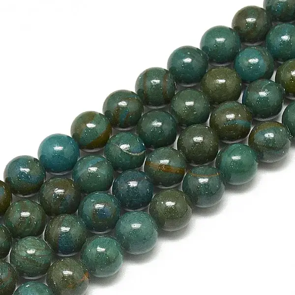 Synthetic Imperial Jasper Beads Strands