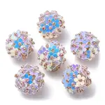 PVC Plastic Paillette with Glass Seed Beaded Pendants