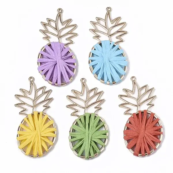 Handmade Raffia Woven Big Pendant