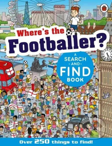 Wheres The Footballer Search & Find Book (A Search-and-Find Book) - kniha z kategorie Pro děti