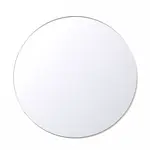 PVC Flat Round Shape Mirror