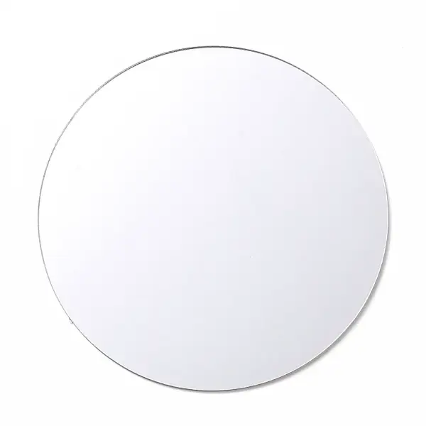 PVC Flat Round Shape Mirror