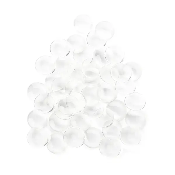 Transparent Glass Cabochons