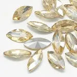Pointed Back Glass Rhinestone Cabochons