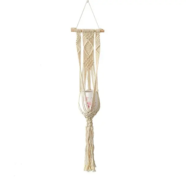 Cotton Macrame Plant Hangers