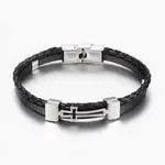 Leather Braided Cord Bracelets