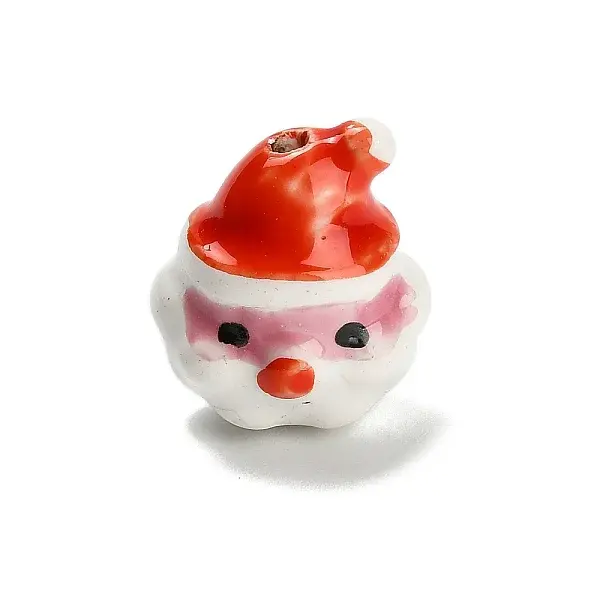 Christmas Handmade Porcelain Beads