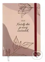 Denný diár 2026 - Každý deň je nový začiatok