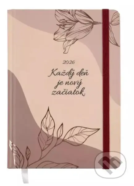 Denný diár 2026 - Každý deň je nový začiatok