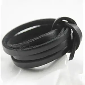 Flat Leather Jewelry Cord
