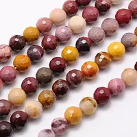 Natural Mookaite Beads Strands