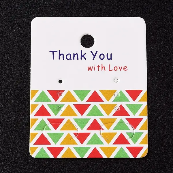 Paper Jewelry Display Cards