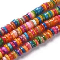 Natural Freshwater Shell Beads Strands