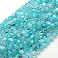 Synthetic Moonstone Beads Strands