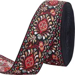 Ethnic Style Embroidery Polycotton Ribbons