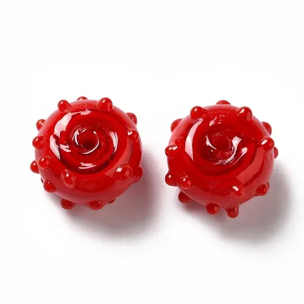 Handmade Bumpy Lampwork Beads
