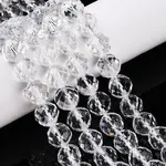 Natural Quartz Crystal Beads Strands