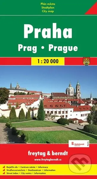 Praha 1:20 000 (Plán mesta)