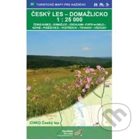Český les,Domažlicko 1:25 000 (57 Turistické mapy pro každého)