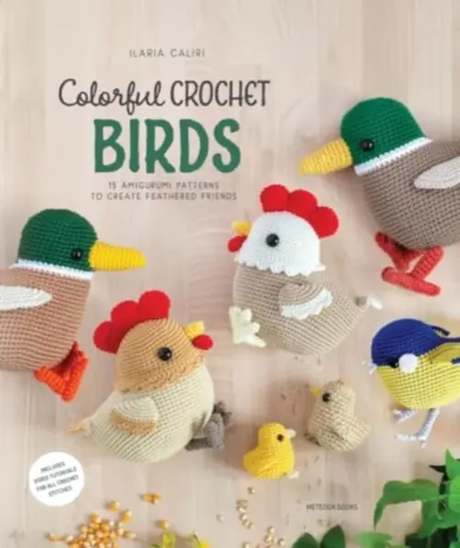 Colorful Crochet Birds - Ilaria Caliri