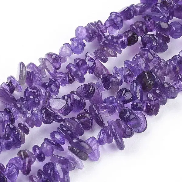 Natural Amethyst Beads Strands
