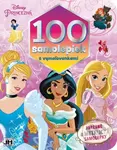100 samolepiek s vymaľovankami/ Princezné - Disney - kniha z kategorie Pro děti
