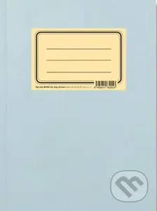 BOBO šitý poznámkový blok Retro A5, čistý