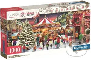 Puzzle Panorama: Vánoce - puzzle z kategorie Umělecké